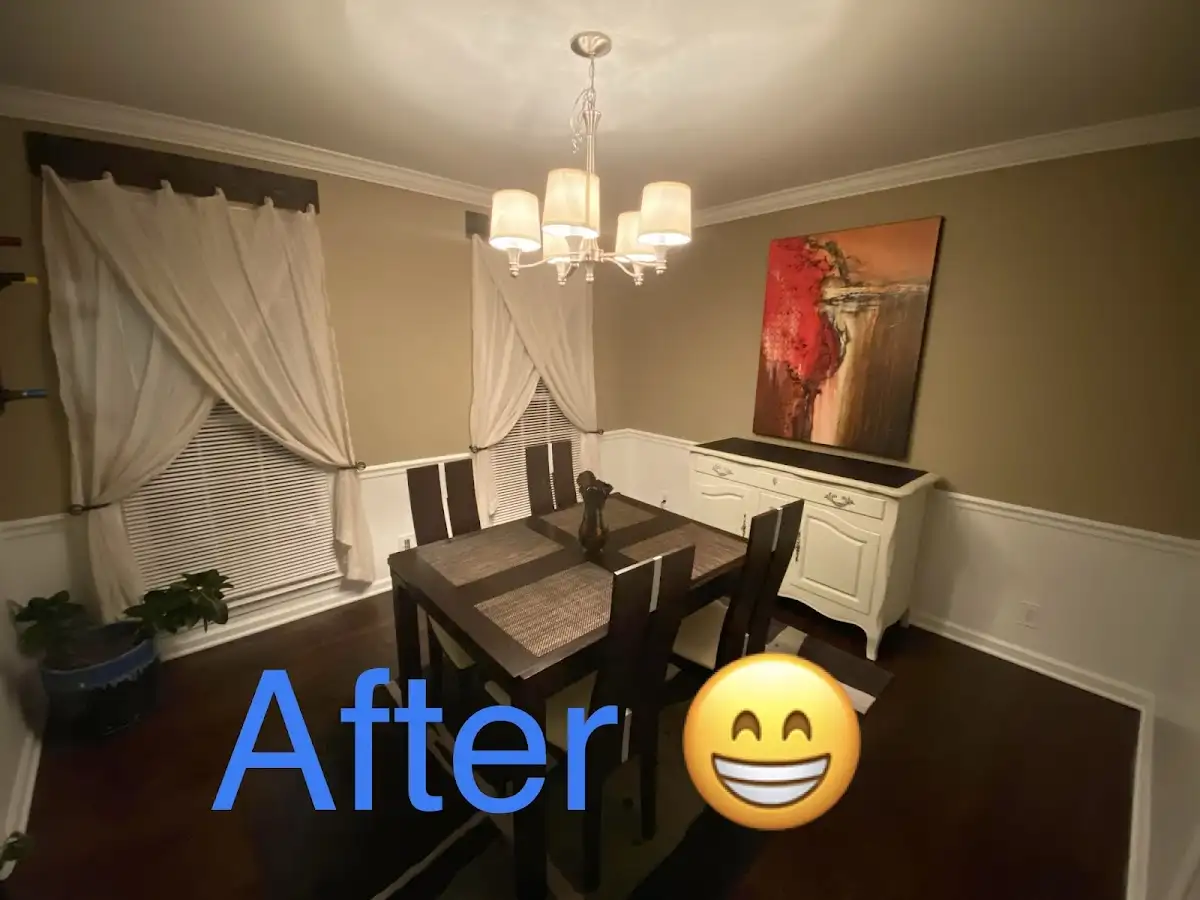 Professional dining room restoration after water damage in Dakota Ridge